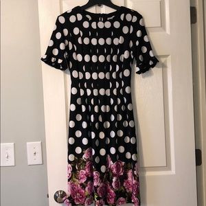 Polka Dot Midi Dress